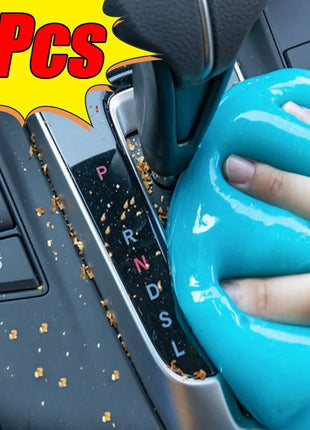 Car Cleaning Gel Slime Magic Mud Auto Interior Computer Keyboard Dirt