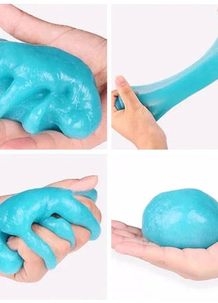 Car Cleaning Gel Slime Magic Mud Auto Interior Computer Keyboard Dirt