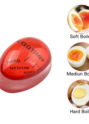 FAIS DU Egg Timer Kitchen Electronic Gadget Color Egg Cooking Changing