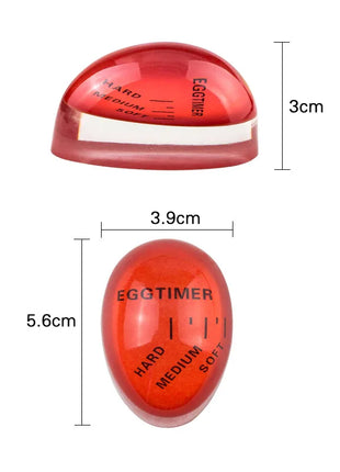 FAIS DU Egg Timer Kitchen Electronic Gadget Color Egg Cooking Changing