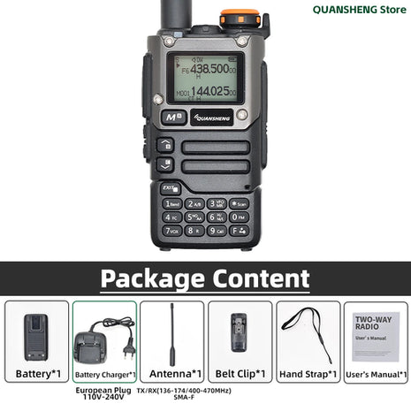 Quansheng UV K5 8 Walkie Talkie Am Fm Communication Two Way Radio