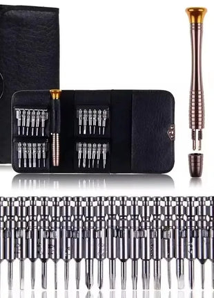 1Set 25 in 1 Screwdriver Set Multifunctional Precision Screwdriver for