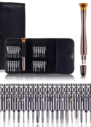 1Set 25 in 1 Screwdriver Set Multifunctional Precision Screwdriver for