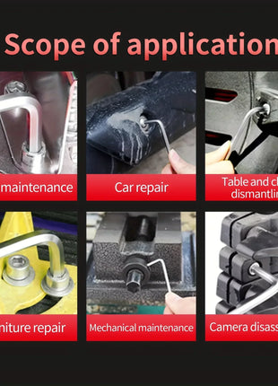 8pcs Allen Wrench Metric Wrench Inch Wrench L Wrench Size Allen Key