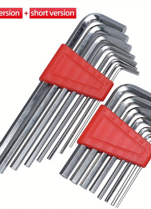 8pcs Allen Wrench Metric Wrench Inch Wrench L Wrench Size Allen Key