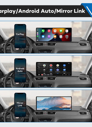10.26inch Carplay MP5 Player Portable BT Touch Srceen Wireless Carplay