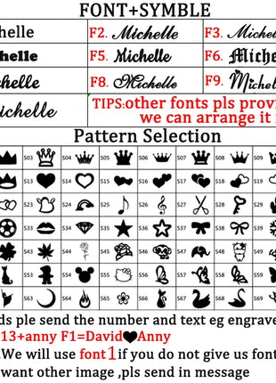 Engraving Letter Name Rings for Women Stainless Steel Jewelry