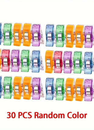10-100PCS Sewing Clips Colorful Multipurpose Plastic Craft Crocheting