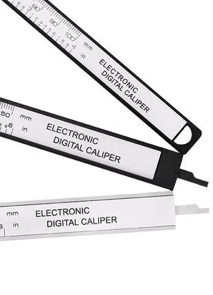 150mm 100mm Electronic Digital Caliper Carbon Fiber Dial Vernier