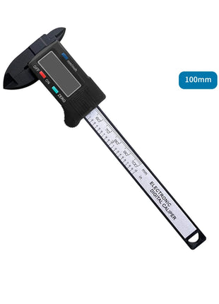 150mm 100mm Electronic Digital Caliper Carbon Fiber Dial Vernier