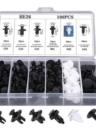 6 Different Automotive Plastic Retainer Buckles General Motors Buckles
