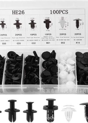 6 Different Automotive Plastic Retainer Buckles General Motors Buckles