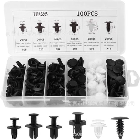 6 Different Automotive Plastic Retainer Buckles General Motors Buckles