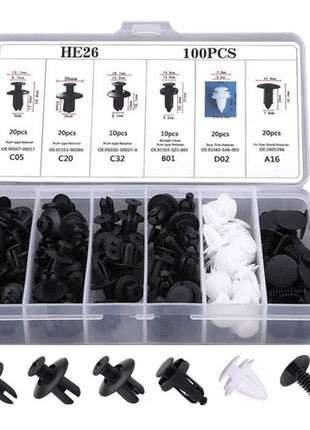 6 Different Automotive Plastic Retainer Buckles General Motors Buckles