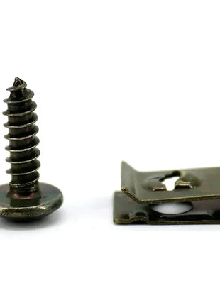 Self Tapping Screws Metal Fastener Clip for Car Motorcycle U-Type Clip