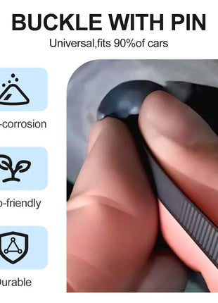 Universal Nylon Cable Tie Buckle Auto Fastener Screw Replacement Clip