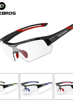 ROCKBROS Photochromic Cycling Glasses Bicycle Outdoor Sports