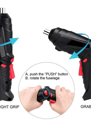 3.6v Power Tools Set Household Maintenance Repair 1800mAh Lithium