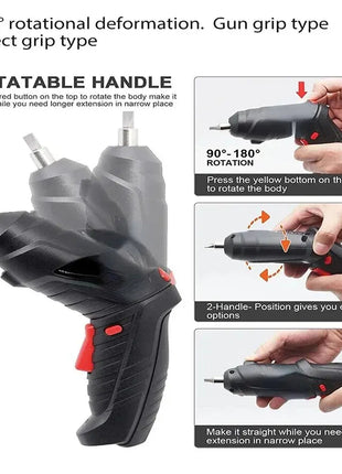 3.6v Power Tools Set Household Maintenance Repair 1800mAh Lithium