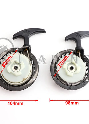 Alloy Easy Recoil Pull Starter For 47cc 49cc 50cc 2 Stroke Engine Mini