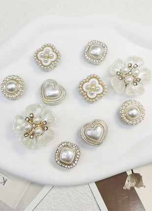 10PCS Shoe Charms ABS Decorations Accessories DIY Ornament Pins For