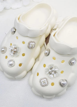 10PCS Shoe Charms ABS Decorations Accessories DIY Ornament Pins For