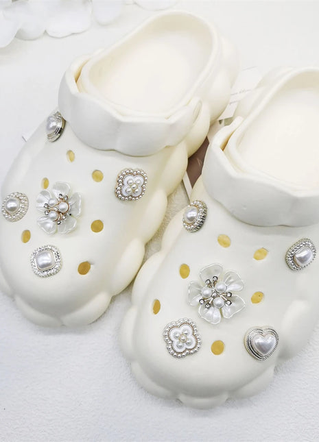 10PCS Shoe Charms ABS Decorations Accessories DIY Ornament Pins For