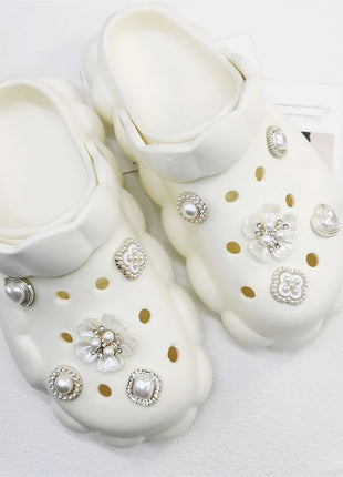 10PCS Shoe Charms ABS Decorations Accessories DIY Ornament Pins For