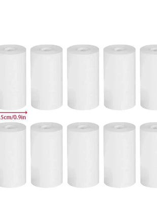 10Rolls 57x25 MM Thermal Paper White Children Camera Instant Print