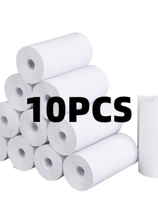 10Rolls 57x25 MM Thermal Paper White Children Camera Instant Print