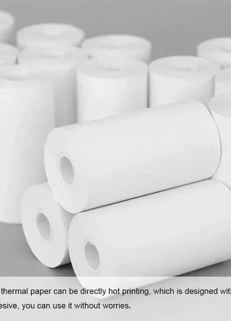 57*25mm 10 Thermal Paper Color White for Children Camera Instant