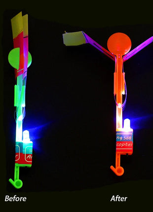 Amazing Light Toy Arrow LED Light Toys Outdoor Party Fun Gift Rubber