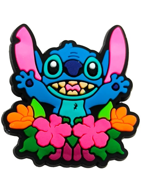 MINISO 42Pcs/Set Disney Stitch Shoe Charms DIY Shoe Buckle Accessories