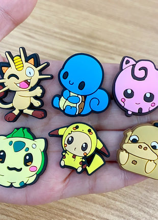 VC Decoration Buckle DinMINISO Pokemon Shoe Charms Posaur Sandals