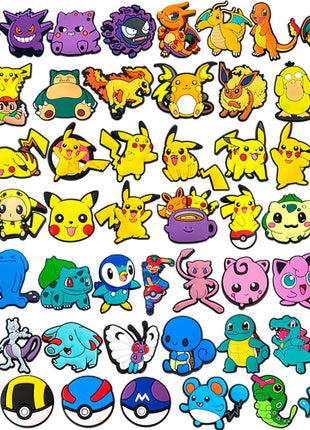 VC Decoration Buckle DinMINISO Pokemon Shoe Charms Posaur Sandals