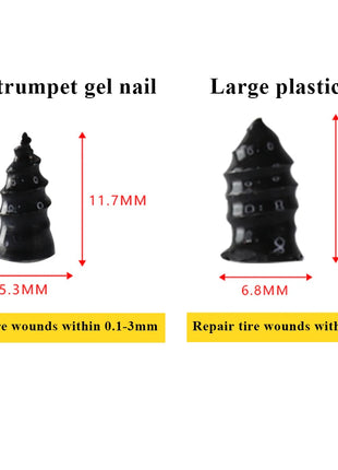 10/30Pcs Car Tyre Repair Rubber Nail Set Universal Car Motorcycle Tyre