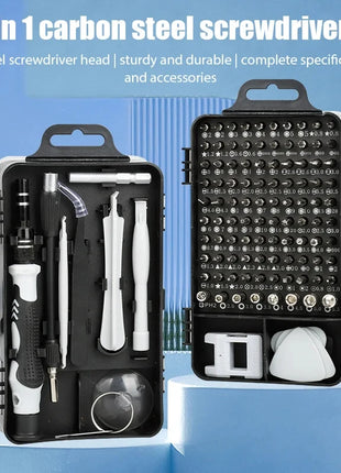 Precision Screwdriver Set 115 in 1 Magnetic Phillips Screw drive Bits