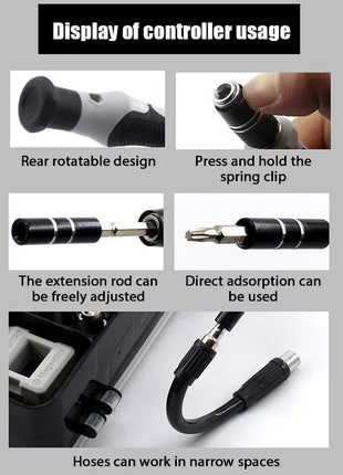 Precision Screwdriver Set 115 in 1 Magnetic Phillips Screw drive Bits
