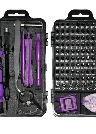 Precision Screwdriver Set 115 in 1 Magnetic Phillips Screw drive Bits