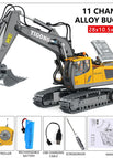 11CH Black excavator