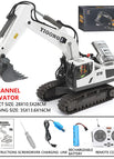 11CH White excavator