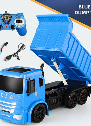 RC Excavator Dumper Car 2.4G Remote Control Engineering Vehicle