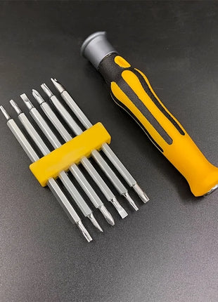 12 In 1 Magnetic Screwdriver Set Cross Flat Shaped Screwdriver Head