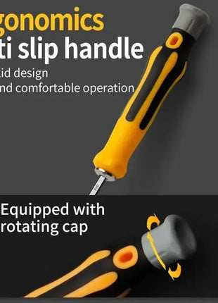 12 In 1 Magnetic Screwdriver Set Cross Flat Shaped Screwdriver Head