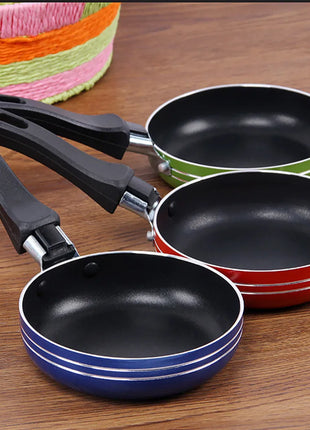 12cm/14cm/16cm Mini Frying Pan Non-Stick Steel Frypan Pot Saucepan
