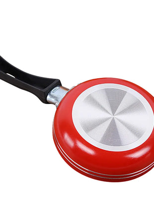 12cm/14cm/16cm Mini Frying Pan Non-Stick Steel Frypan Pot Saucepan