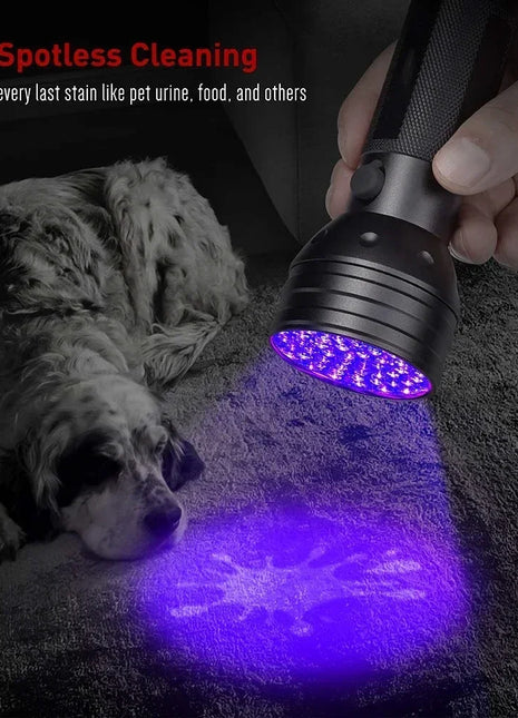 12/21/51 LED Protable UV Flashlight Black Light Ultraviolet Torch