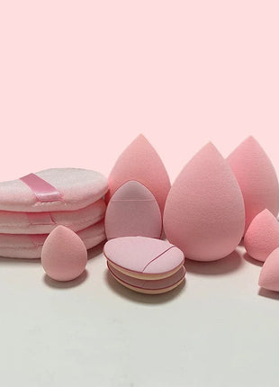 12pcs Small, Medium and Large Combination Set Makeup Puff Essential