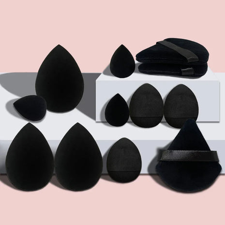 12pcs Small, Medium and Large Combination Set Makeup Puff Essential
