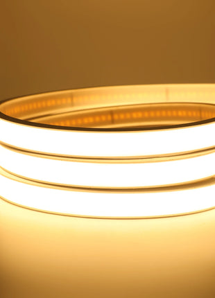 Waterproof COB LED Strip Light 12V 24V Flexible LED Neon Light 0.5-20M